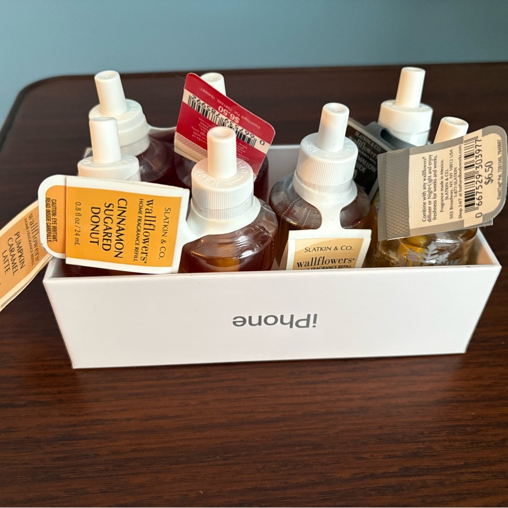 7 Bath & Bodyworks Fragrance Refills NWT